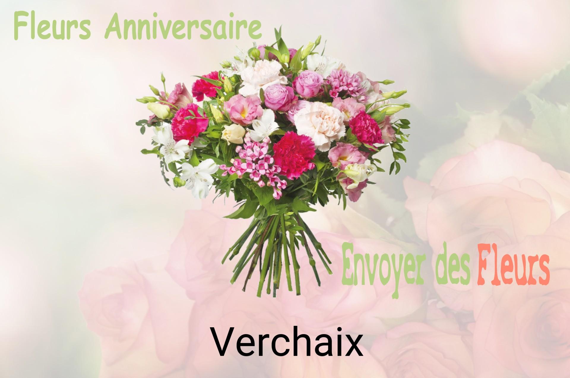 Bouquet de fleurs d’anniversaire livré à Verchaix